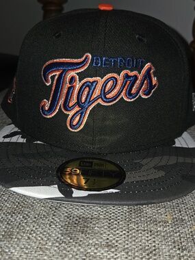 Hat Club Detroit Tigers 1945 Patch New Era 59Fifty Fitted Hat 7 1/2